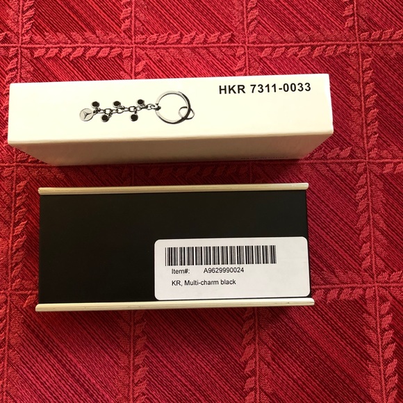 NWT Mercedes-Benz Multi-Charm Key Ring Chain - Picture 10 of 13